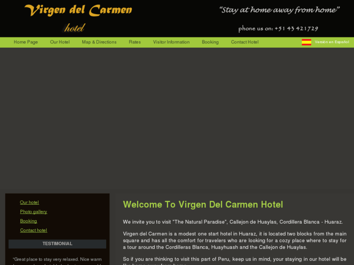 www.delcarmenhotel.com