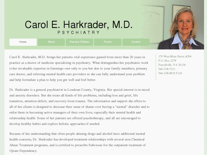 www.drcarolharkrader.com