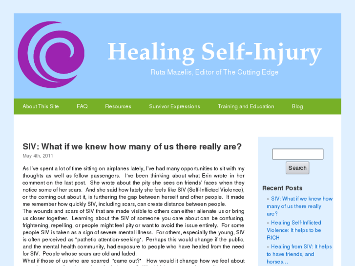 www.healingselfinjury.org