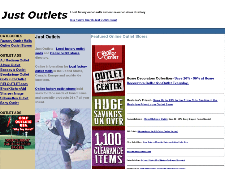 www.justoutlets.com