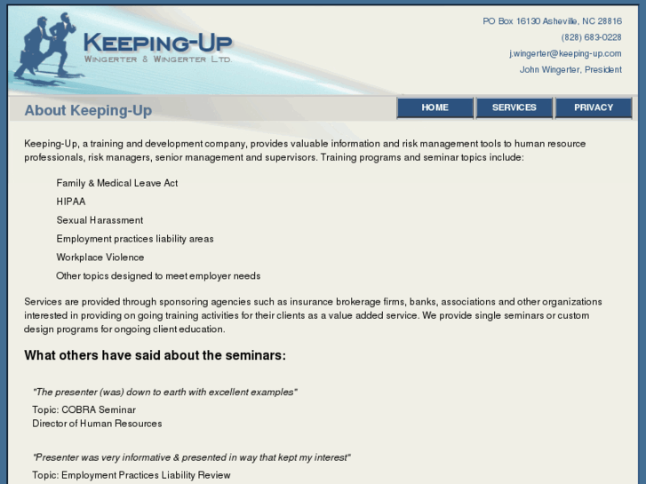 www.keeping-up.com