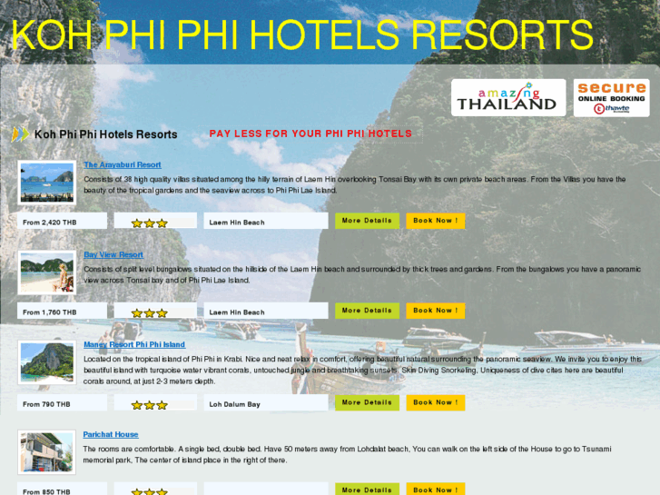 www.kohphiphihotelsresorts.com