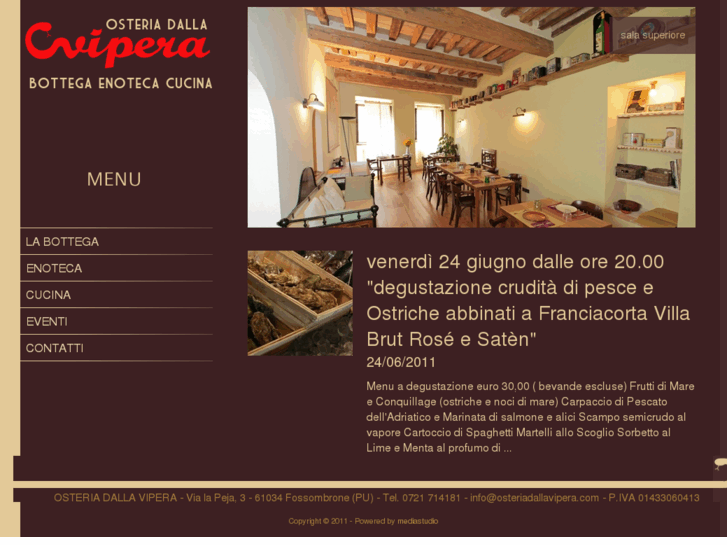 www.osteriadallavipera.com