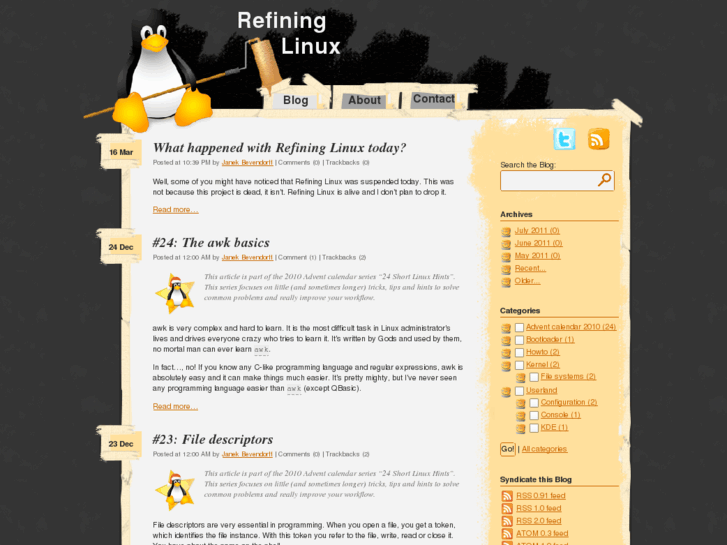 www.refining-linux.org