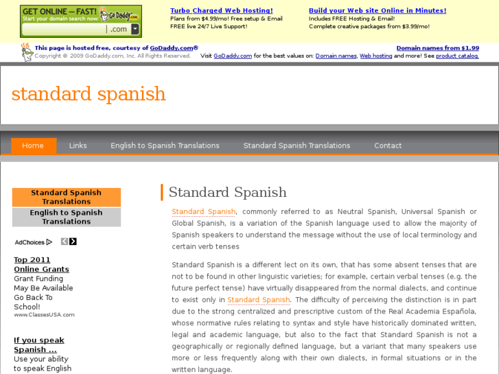 www.standardspanish.com