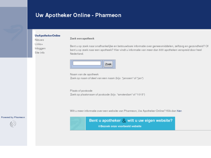 www.uwapothekeronline.nl