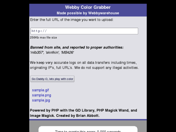 www.webbycolorgrabber.com