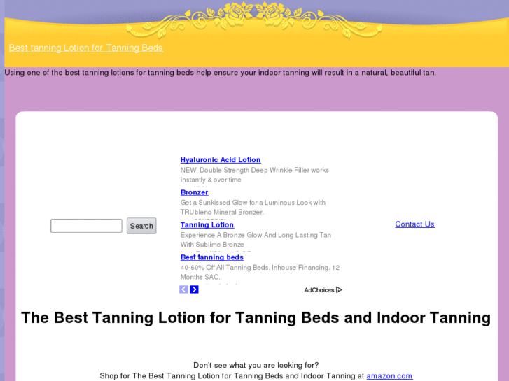 www.besttanninglotionfortanningbeds.com