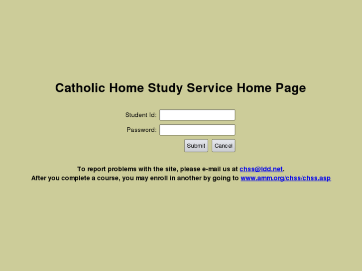 www.catholichomestudy.org