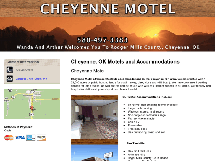 www.cheyenneokmotel.com