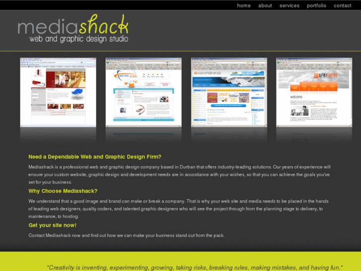 www.mediashack.co.za