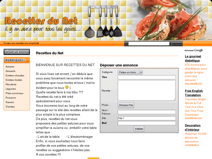 www.recettesdunet.com