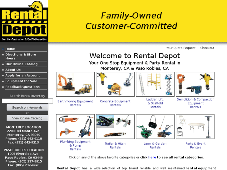 www.rentaldepotca.com