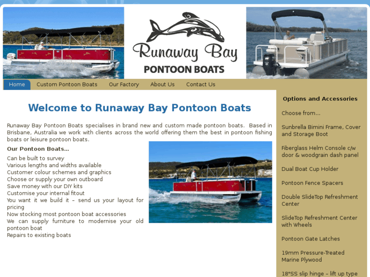 www.runawaybaypontoonboats.com