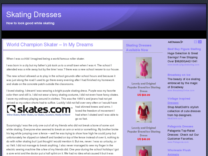 www.skatingdresses.biz