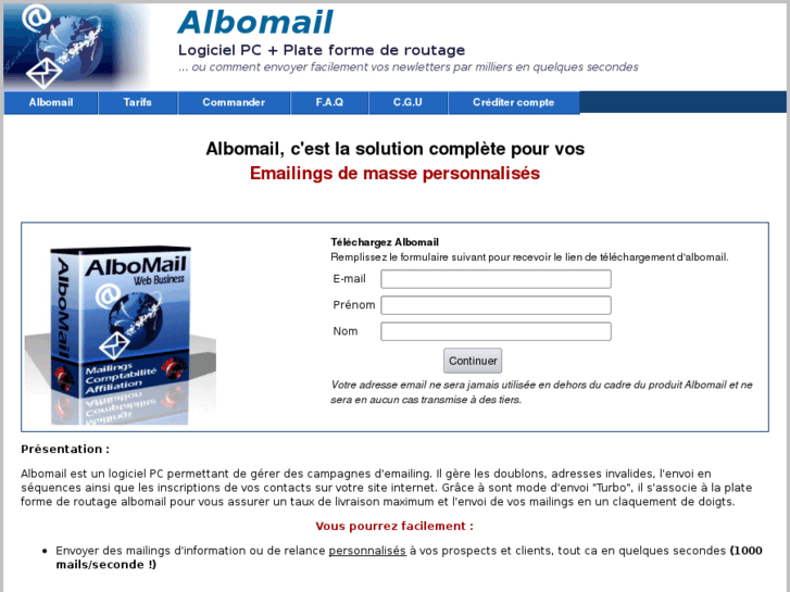 www.albomail.com