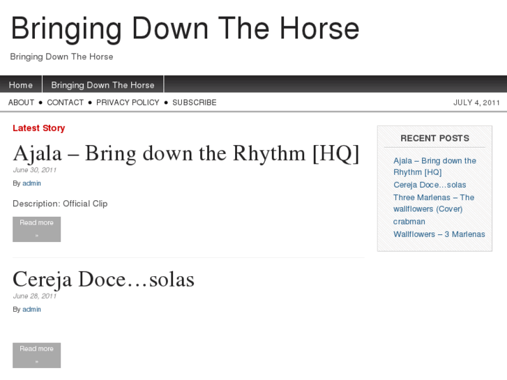 www.bringingdownthehorse.org