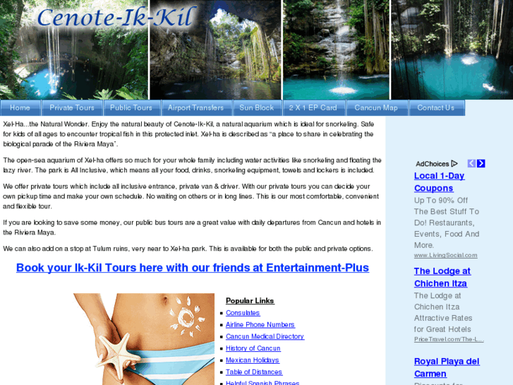 www.cenote-ik-kil.com