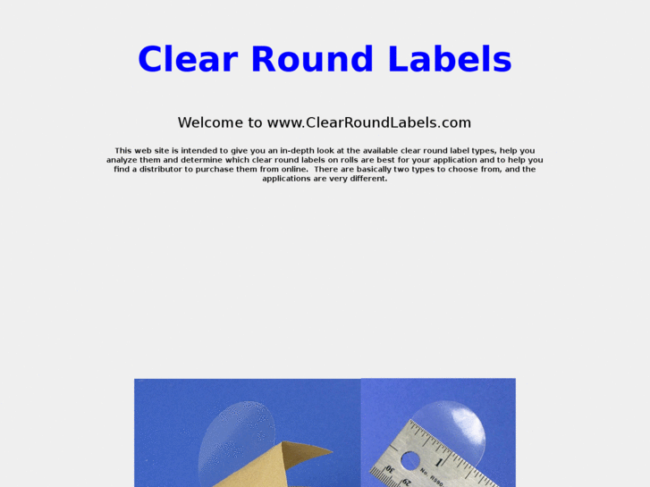 www.clearroundlabels.com