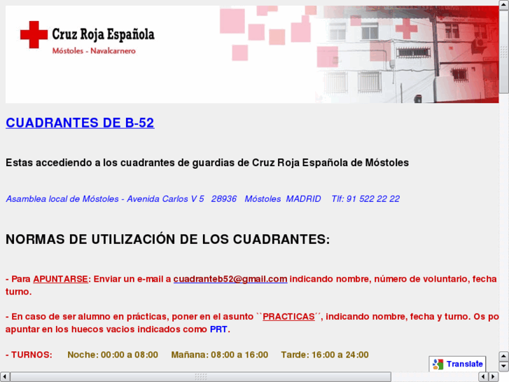 www.cuadranteb52.es