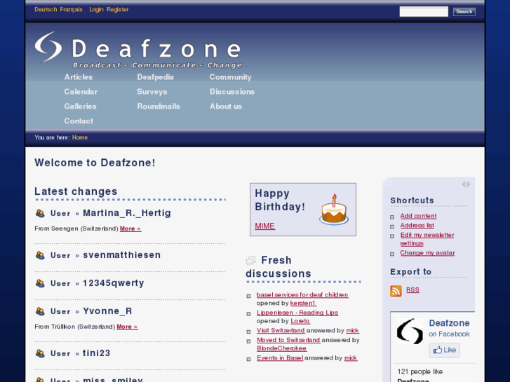 www.deafzone.ch