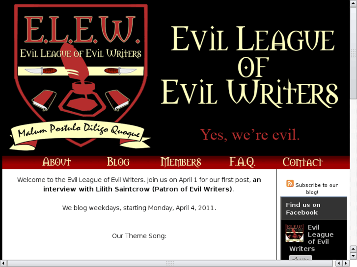 www.evilleagueofevilwriters.com