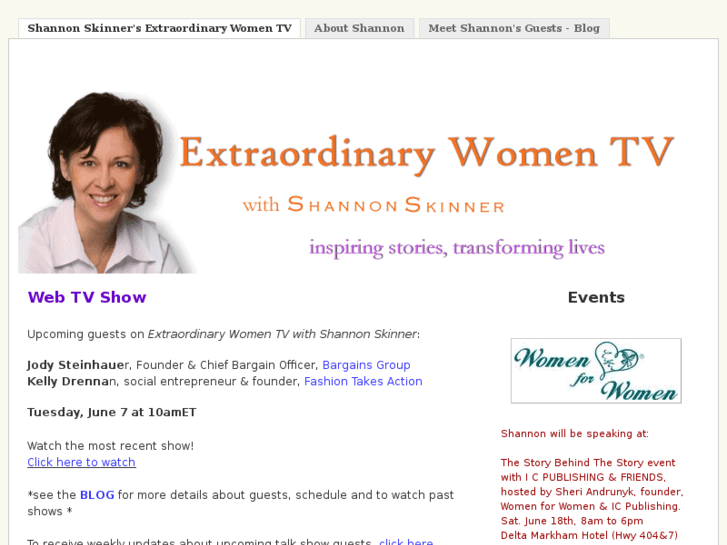 www.extraordinarywomentv.com