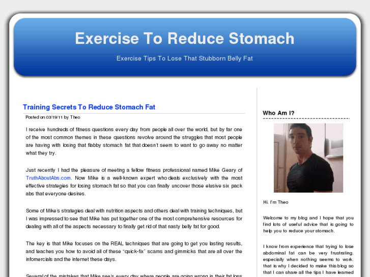 www.myexercisetoreducestomach.com