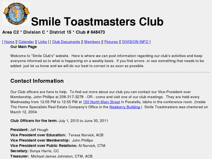 www.smiletoastmasters.com