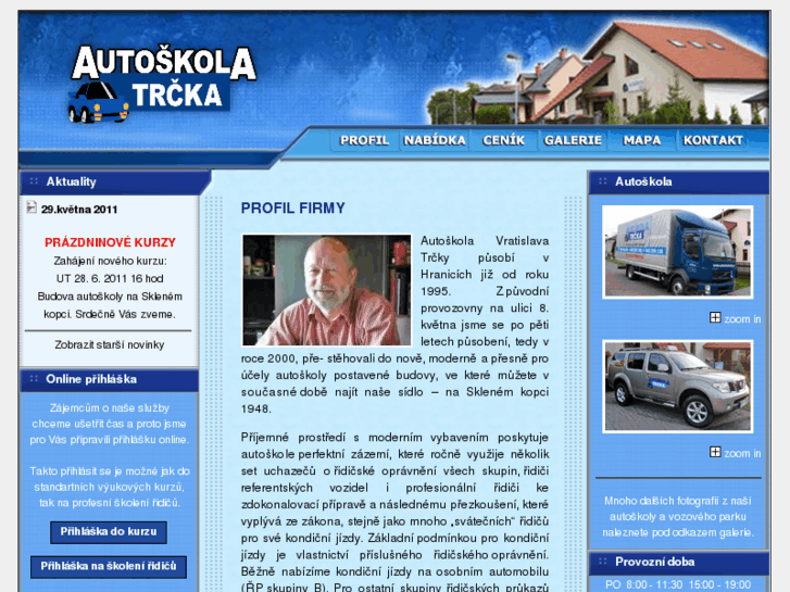 www.autoskolatrcka.cz