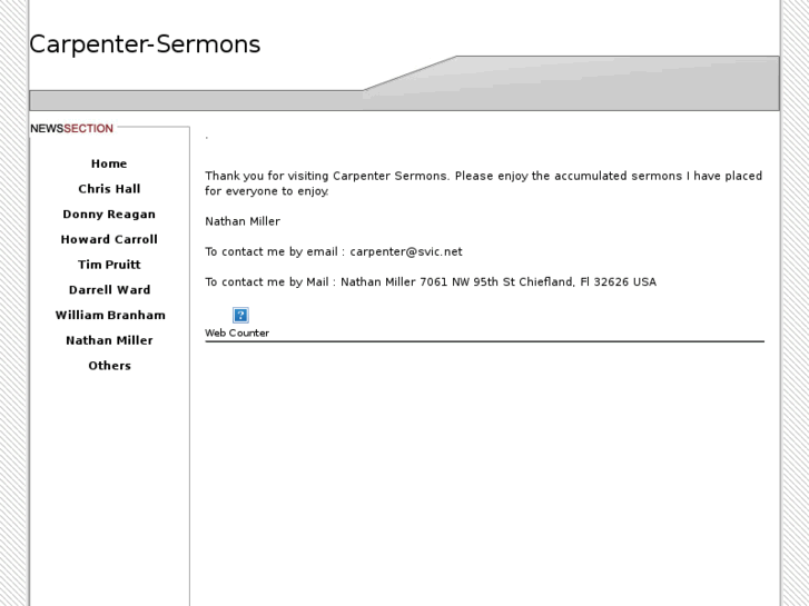 www.carpenter-sermons.com