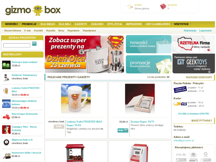 www.gizmobox.pl