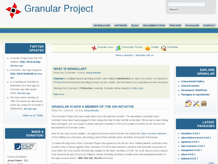 www.granularproject.org