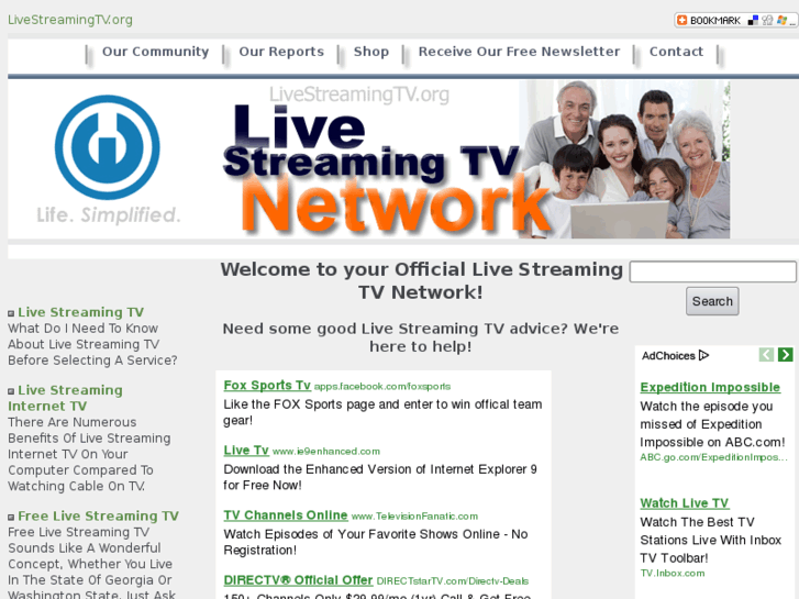 www.livestreamingtv.org