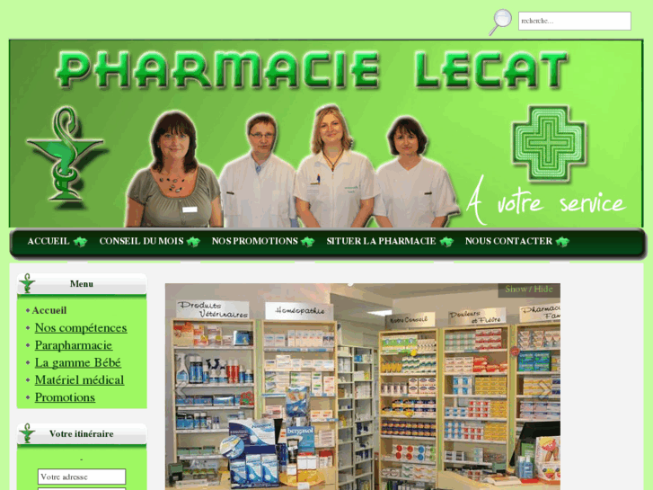 www.pharmacie-lecat.com