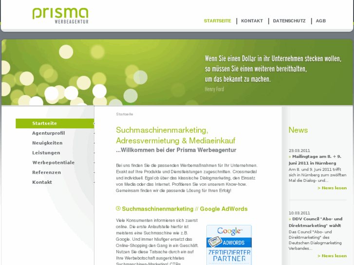 www.prisma-werbeagentur.de