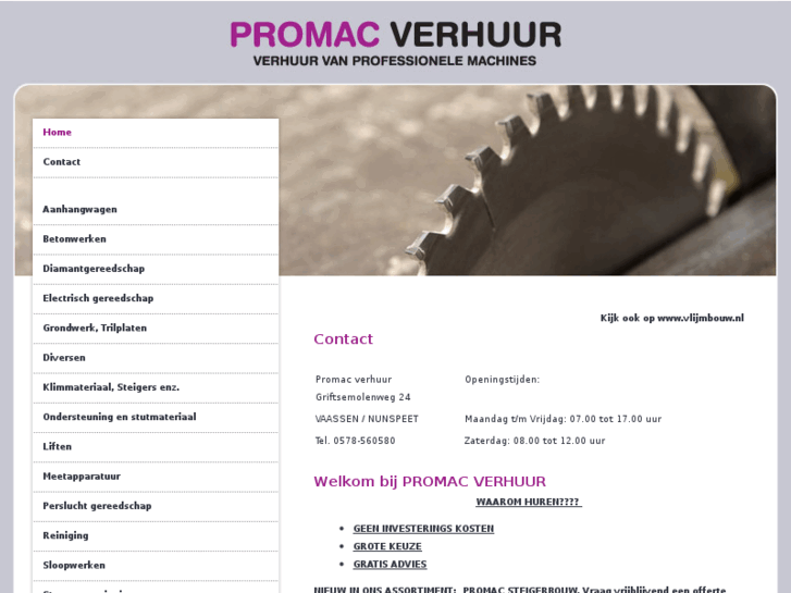 www.promacverhuur.nl