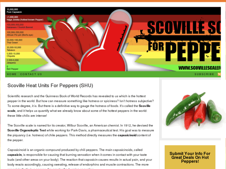 www.scovillescaleforpeppers.com