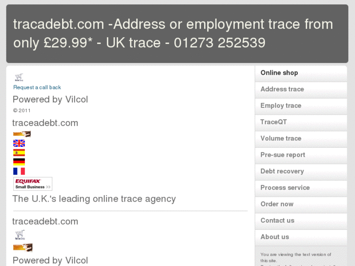 www.traceadebt.com