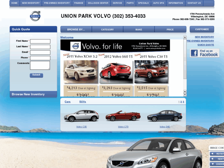 www.unionparkvolvo.net