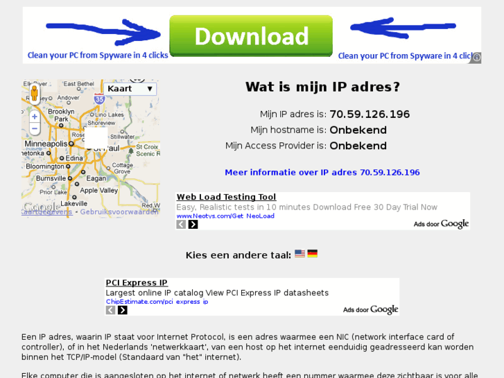 www.watismijnipadres.nl