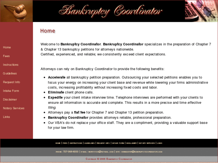 www.bankruptcycoordinator.com