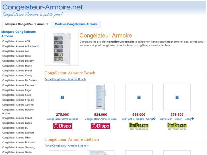 www.congelateur-armoire.net