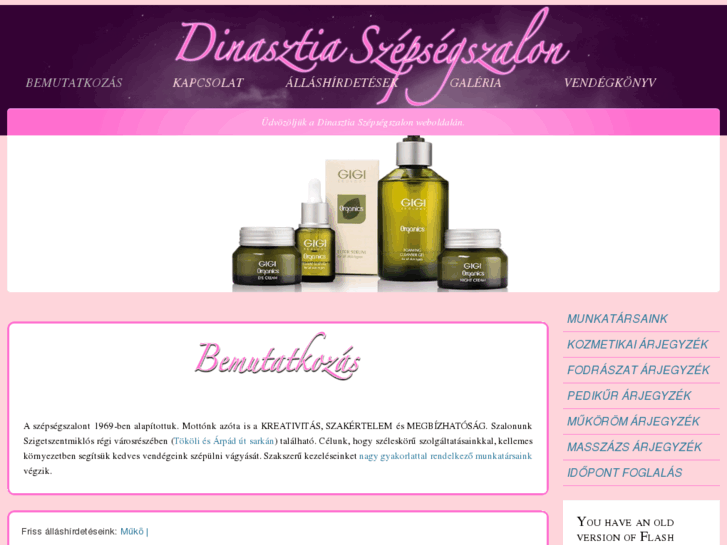 www.dinasztiaszepsegszalon.com