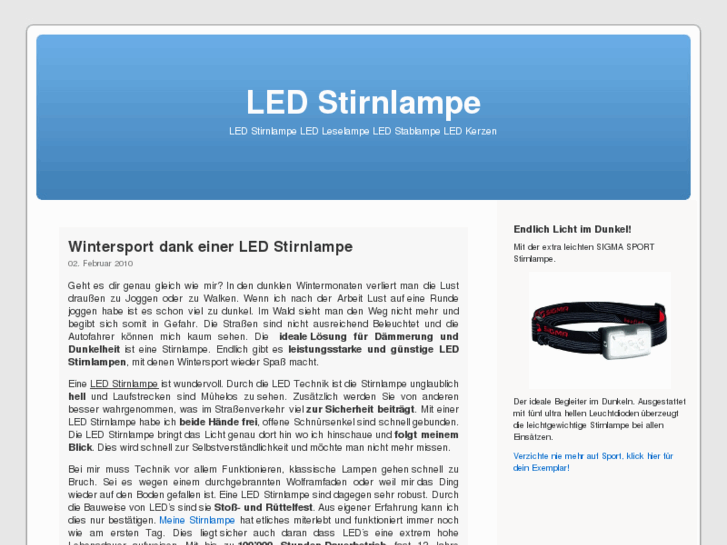 www.ledstirnlampe.net