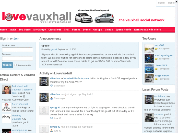 www.lovevauxhall.com