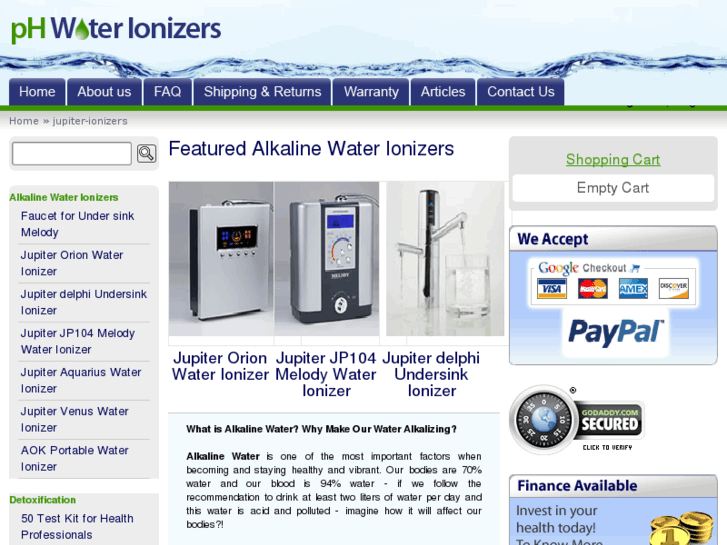 www.phwaterionizers.com