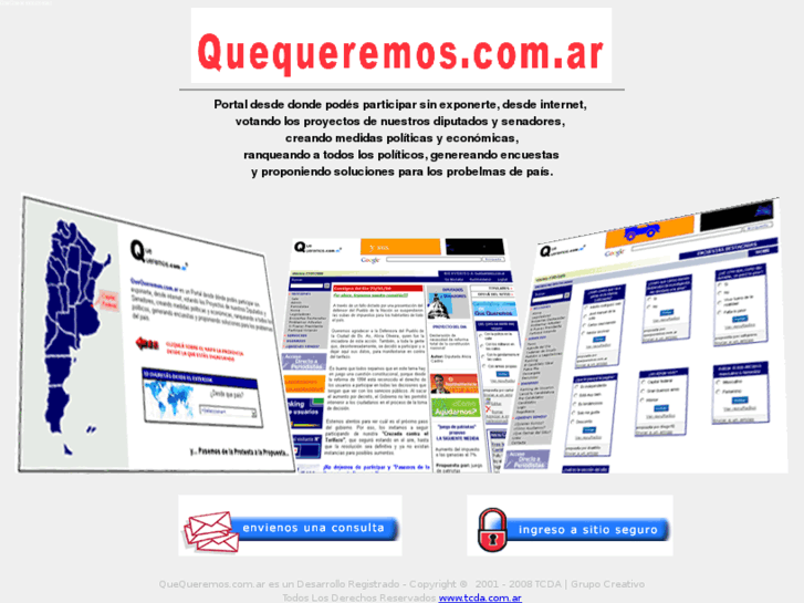 www.quequeremos.com.ar