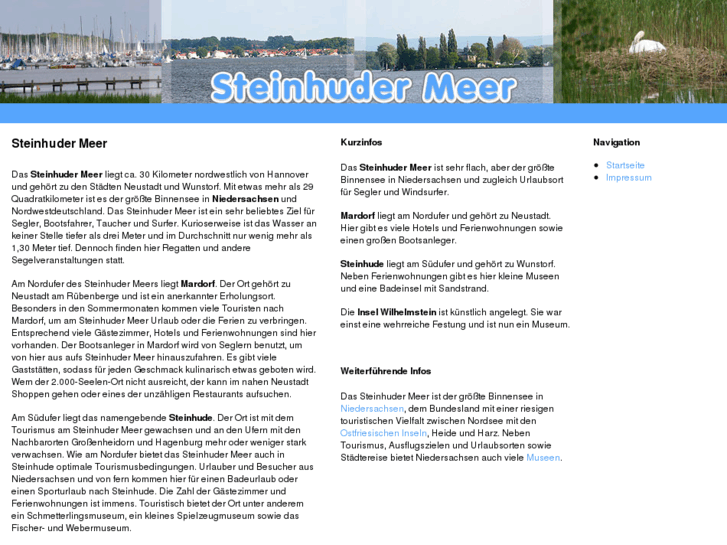 www.steinhudermeer.biz