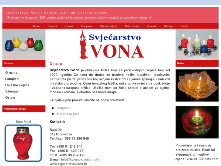 www.svjecarstvoivona.hr